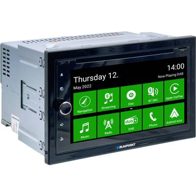 Blaupunkt Copenhagen 700 NAV Truck Monitor receiver DAB+ tuner, Bluetooth handsfree set, Rearview camera connector, Steering wheel RC button connector, incl.