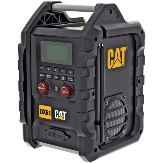 CAT - radio with dab and bluetooth 18V erpillar DX61B machine only