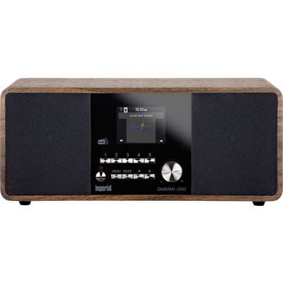 Imperial DABMAN i200 Internet desk radio DAB+, FM, Internet AUX, USB, DLNA, LAN, Internet radio Wood