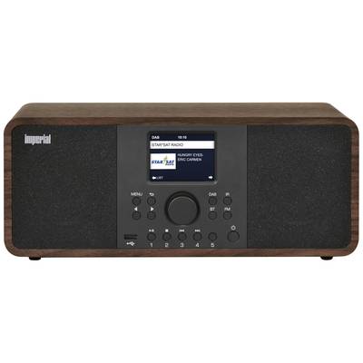 Imperial DABMAN i205 Internet desk radio Internet, DAB+, FM USB, Wi-Fi, LAN, Internet radio Wood