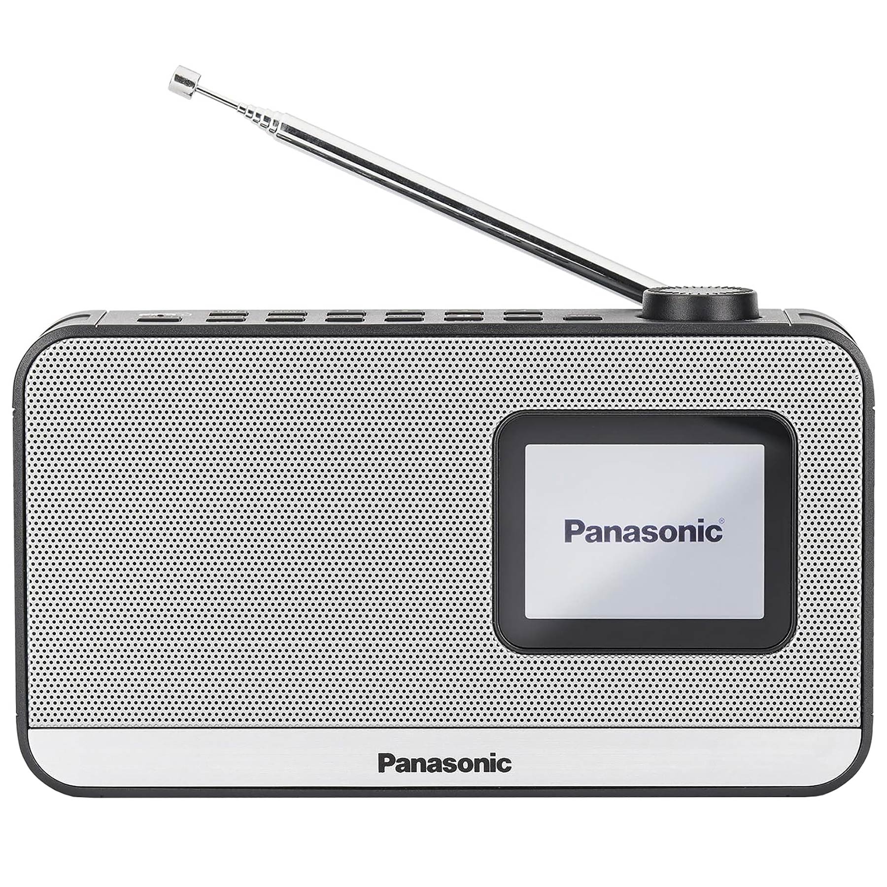 Panasonic RF D15EG K Portable DAB FM Radio with Bluetooth in Black Sil