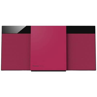 Panasonic SC-HC304EG-R Audio system AUX, CD, FM, DAB+, USB, 2 x 10 W Red