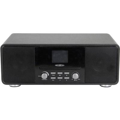 Reflexion HRA19DAB/BK Desk radio DAB+, FM AUX, Bluetooth, CD Black