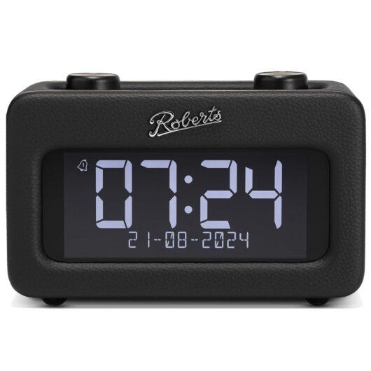 Roberts REV RESTBK Revival Rest DAB DAB FM RDS Radio with Dual Alarm B