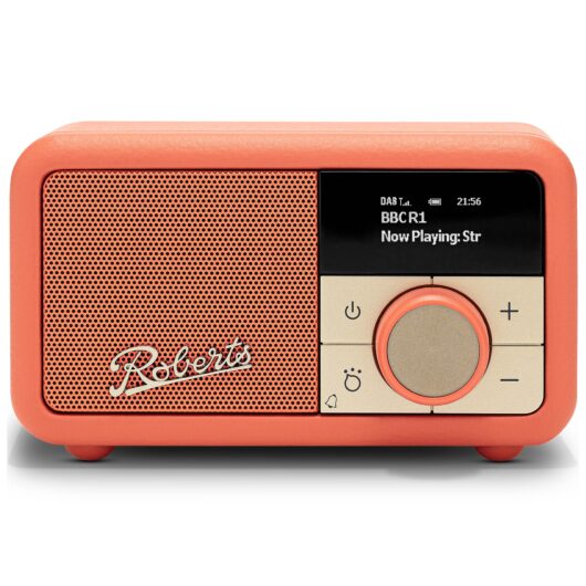 Roberts REVPETITE2PO Revival Petite 2 DAB DAB FM BT Radio in Pop Orang