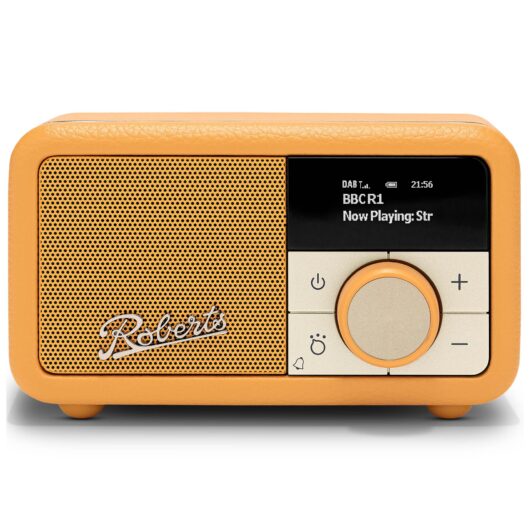 Roberts REVPETITE2SY Revival Petite 2 DAB DAB FM BT Radio Sunburst Yel