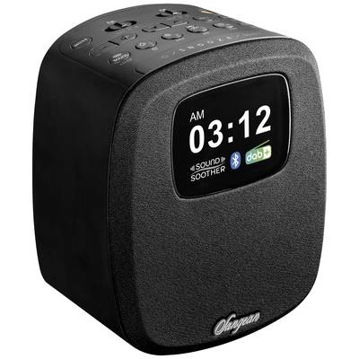 Sangean DCR-83 Desk radio DAB+, FM AUX, Bluetooth, USB Battery charger, Alarm clock Black