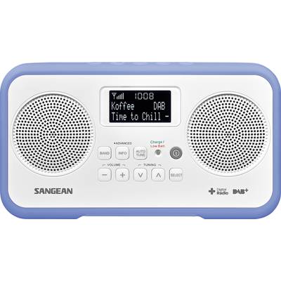 Sangean DPR-77 Desk radio DAB+, DAB, FM Keylock Blue