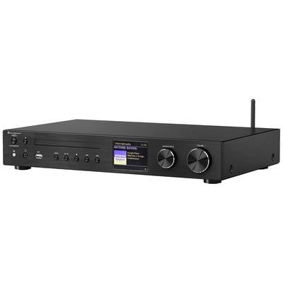 soundmaster ICD4350SW CD player Black Wi-Fi, DAB+, CD player, Bluetooth®, Internet radio