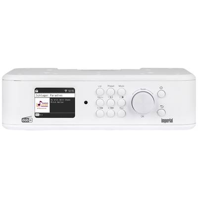 Imperial DABMAN i460 (ws) Internet kitchen radio Internet, DAB+, FM, FM Bluetooth, Internet radio, FM, USB, Wi-Fi, Emergency radio Amazon Music, Deezer, Qobuz,