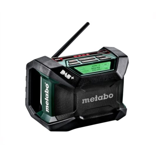 R 12-18 dab+ bt Worksite dab Bluetooth Radio 240V and Cordless Bare Unit - Metabo