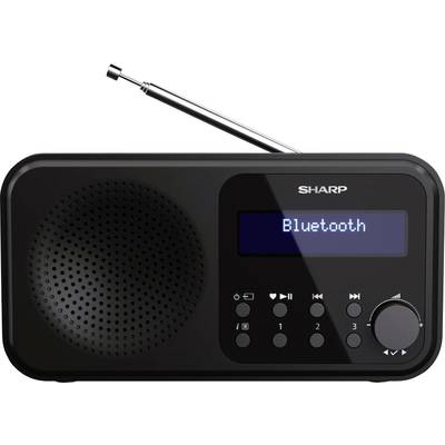 Sharp DR-P420 Desk radio DAB+, DAB, FM Bluetooth, USB Black