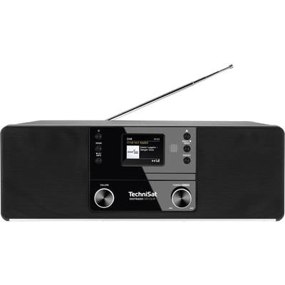 TechniSat DIGITRADIO 370 CD IR Desk radio DAB+, DAB, FM, Internet Wi-Fi, Bluetooth, CD, USB, Internet radio Incl. remote control Black