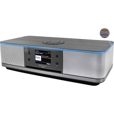 soundmaster ICD2023SW Internet radio CD player Internet, DAB+, FM DAB+, FM, Internet radio, Wi-Fi, Bluetooth, CD, MP3, AUX Spotify Black