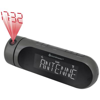 soundmaster UR6700AN Radio alarm clock DAB+, FM Black