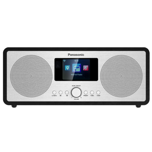 Panasonic RF D40EG K Internet Wi Fi DAB FM Radio with Bluetooth in Bla