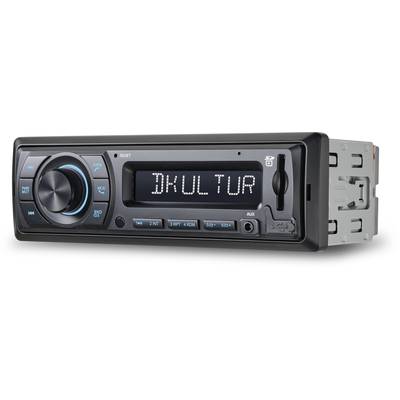 Renkforce RF-4746690 Car stereo incl. DAB antenna, DAB+ tuner, Bluetooth handsfree set