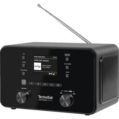 TechniSat DIGITRADIO 550 IR Desk radio DAB+, FM Black