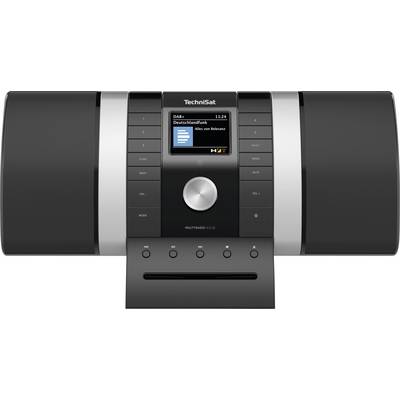 TechniSat MULTYRADIO 4.0 SE, schwarz/silber Internet desk radio DAB+, FM Black, Silver