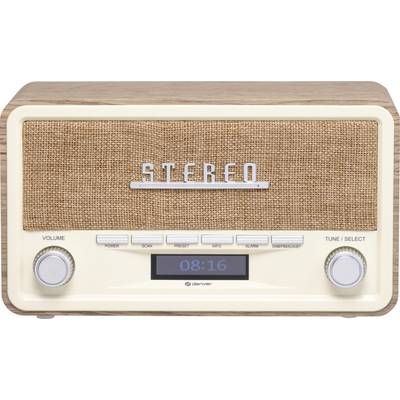 Denver DAB-18LW LIGHT WOOD Desk radio DAB, FM Wood (light)
