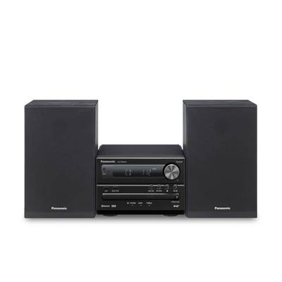 Panasonic SC-PM254EG-K Audio system Bluetooth, CD, DAB+, FM, USB, 2 x 10 W Black