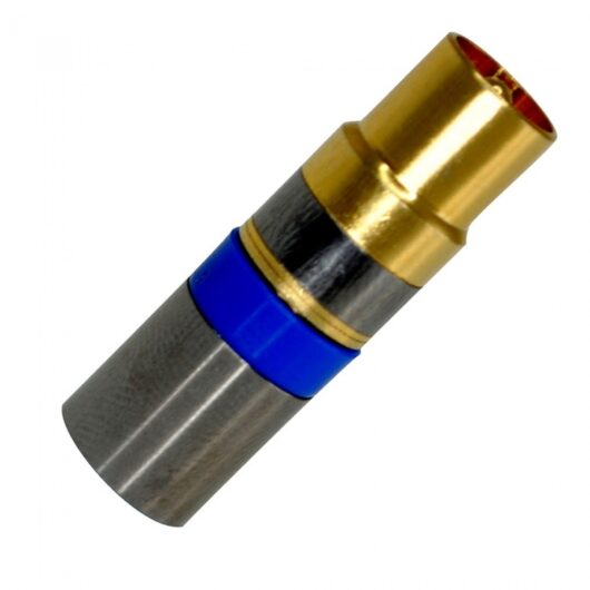 RG6 Male Aerial Plug For Dual Shield (Single)