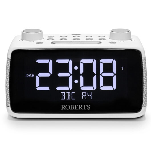 Roberts ORTUS4W DAB DAB FM RDS Bluetooth Audio Streaming Dual Alarm Cl