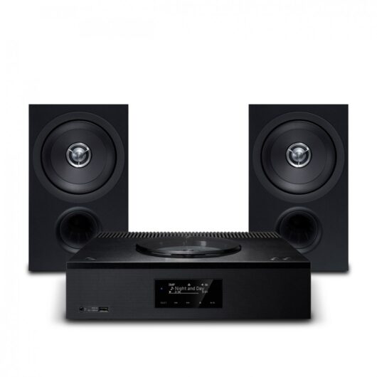 Technics SA-C600 Network CD Receiver and Bookshelf Speakers Black