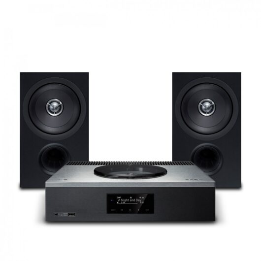 Technics SA-C600 Network CD Receiver and Bookshelf Speakers Silver