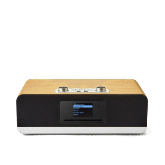 Roberts Stream 67L Bluetooth Sound System with CD Player and Internet DAB+ Radio Natural Wood - Open Box Clearance