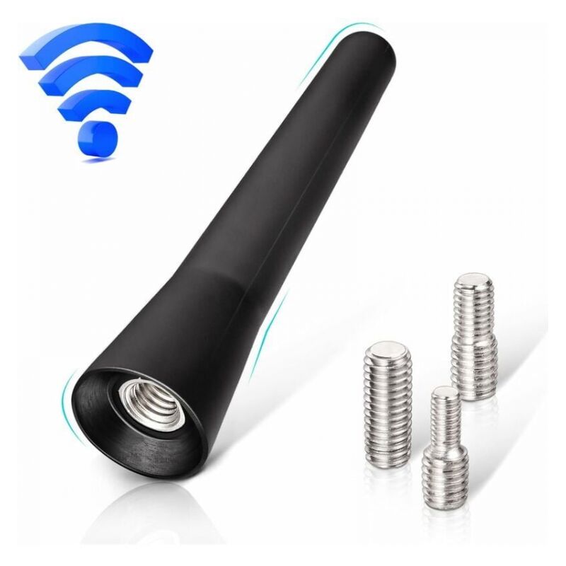 Car Antenna fm Dab Car Radio Antenna 6.5cm Mini Short Car Antenna with Powerful fm/am/dab Reception Function