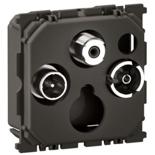 Legrand CM0388 Multiple output television socket, Celiane TV-R-Sat DAB+