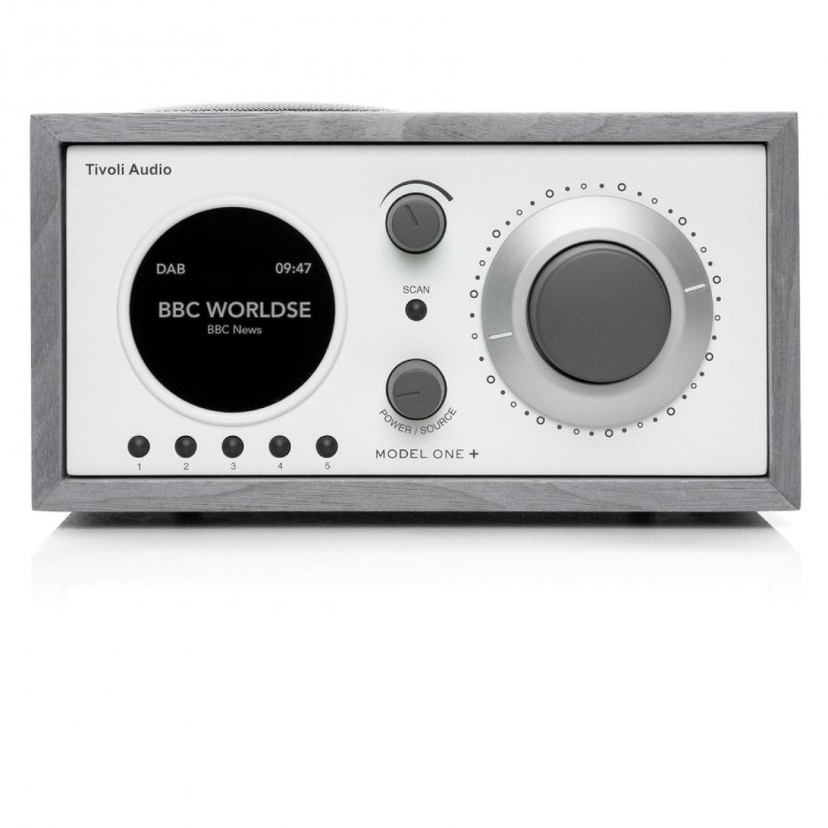 Tivoli Audio Model One+ DAB Radio w/ Bluetooth, Grey