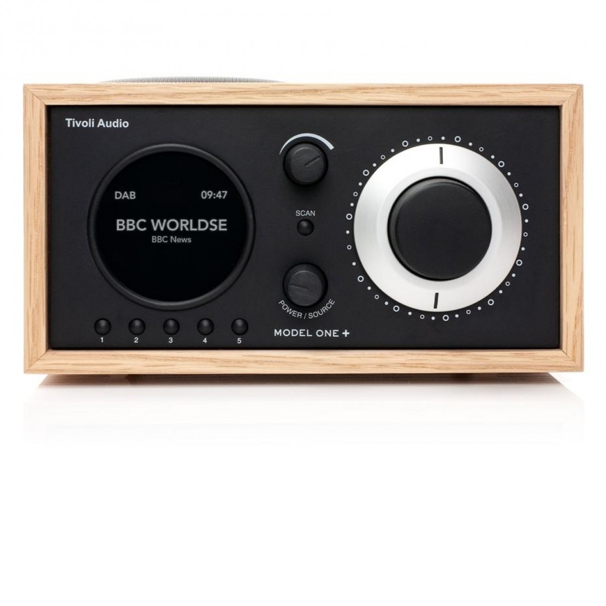 Tivoli Audio Model One+ DAB Radio w/ Bluetooth, Oak