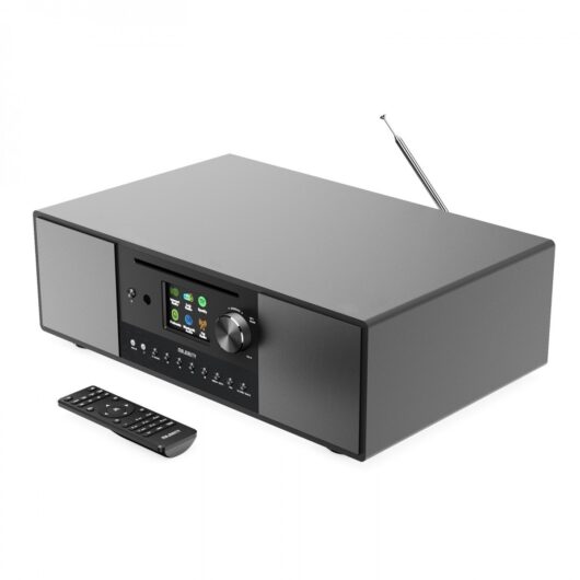 Majority Quadriga DAB Internet Radio and CD Player Black