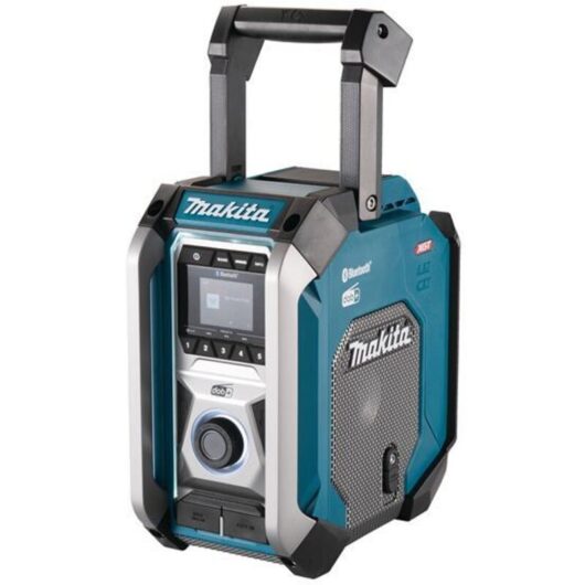 Makita DAB+ Bluetooth Job Site Radio 240V & Li-ion Bare Unit MAKMR007GZ