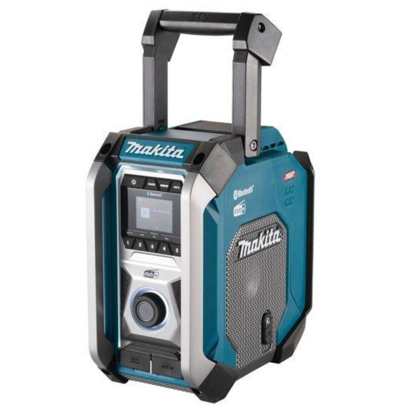 Makita - MR007GZ Bluetooth dab/dab+ 12V - 40Vmax xgt Job Site Radio Body Only