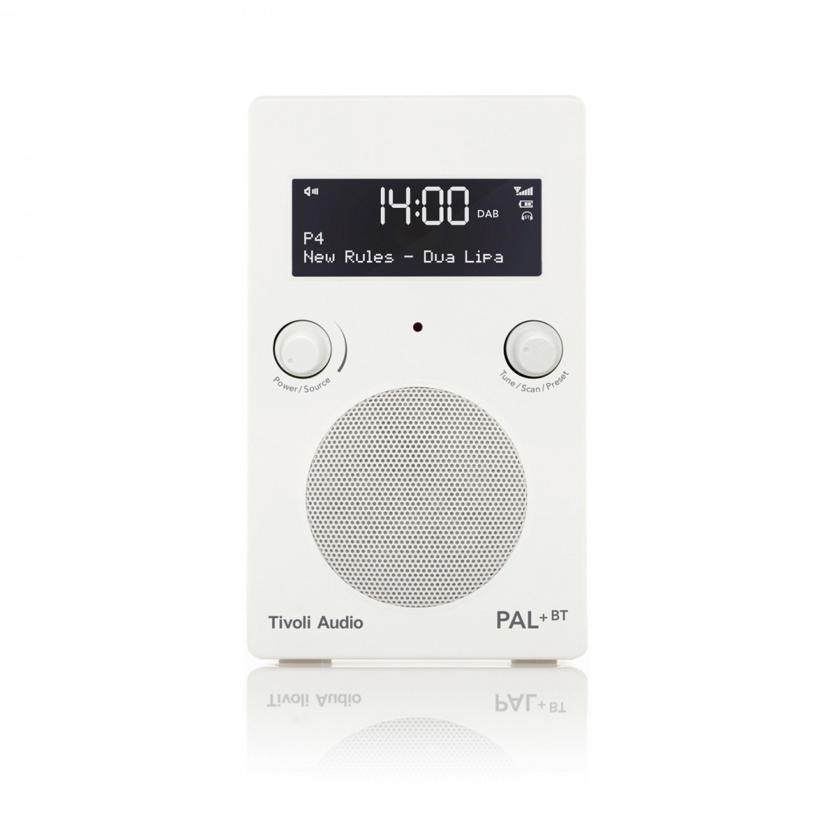 Tivoli Audio Pal+ BT Portable Radio White