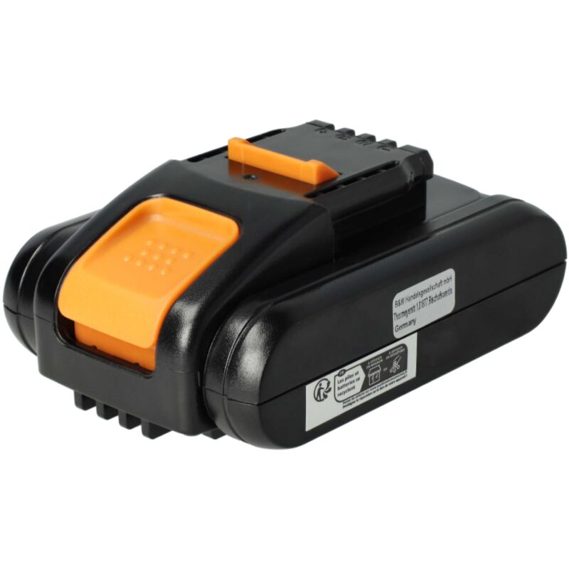 Vhbw - Battery compatible with al-ko Easy Flex wr 2000 dab Site Radio, wr 2000 Radio Power Tools (2000 mAh, Li-Ion, 20 v)
