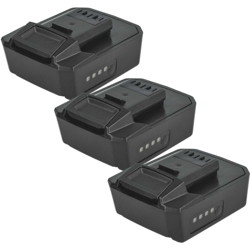 vhbw 3x Battery Replacement for Hilti B 12/2.6, B 12/4.0 for Electric Power Tools (2000 mAh, Li-ion, 10.8 V)