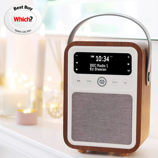 Vq Monty Dab Radio Walnut